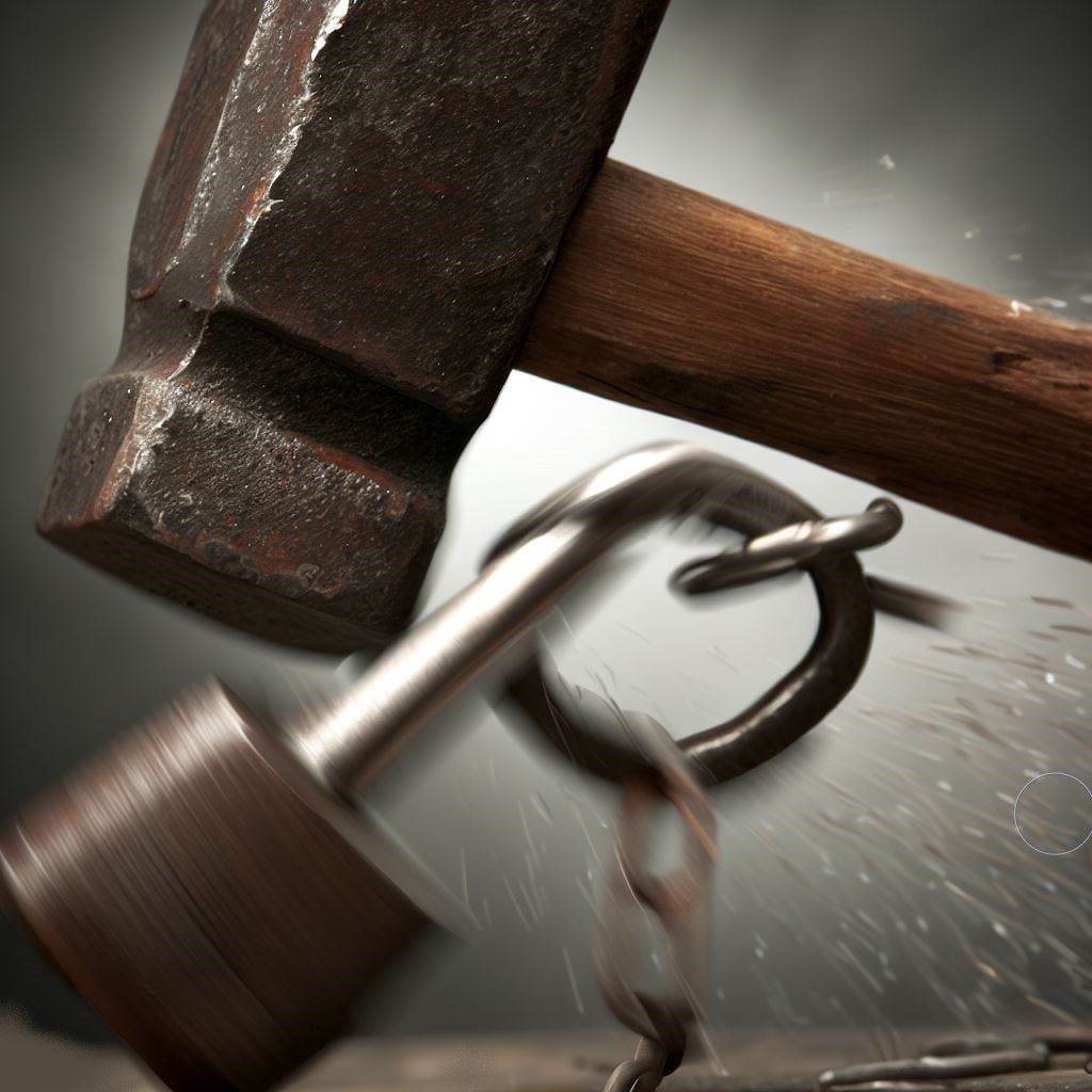 Hammer Striking Lock