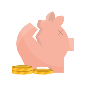 Broken Piggy Bank