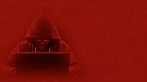 Cybersecurity Thief Fraud Red