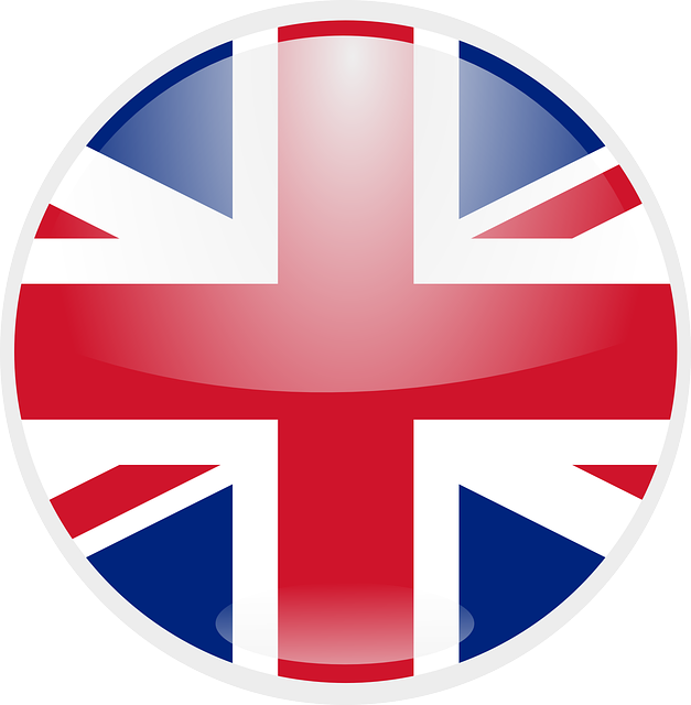 UK Flag Button